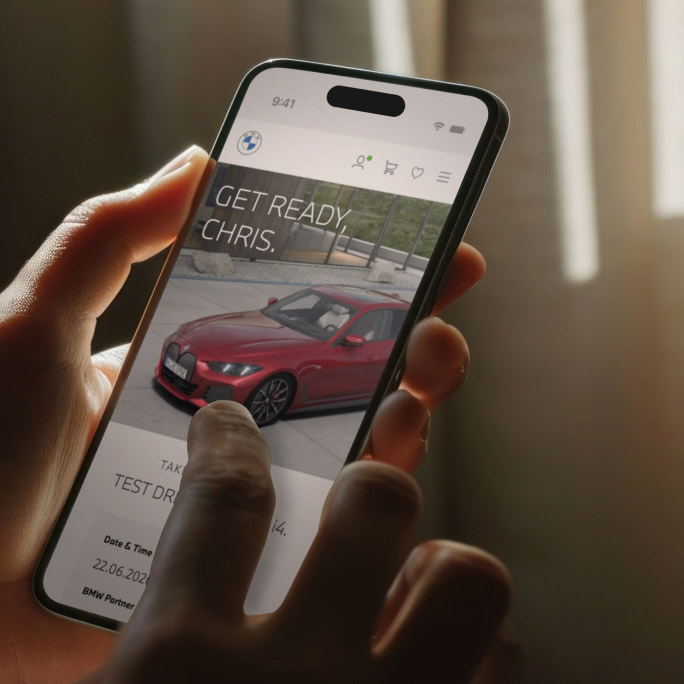 Project BMW Test Drive Journey