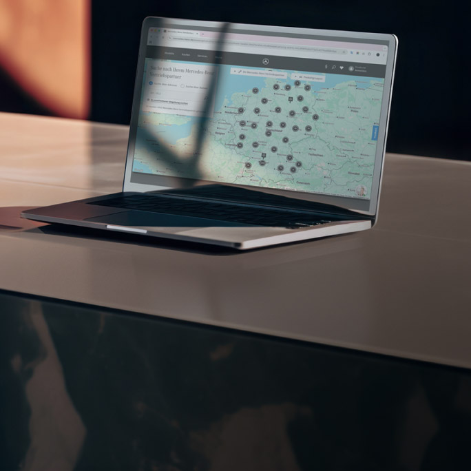 Project Mercedes-Benz Dealer Search